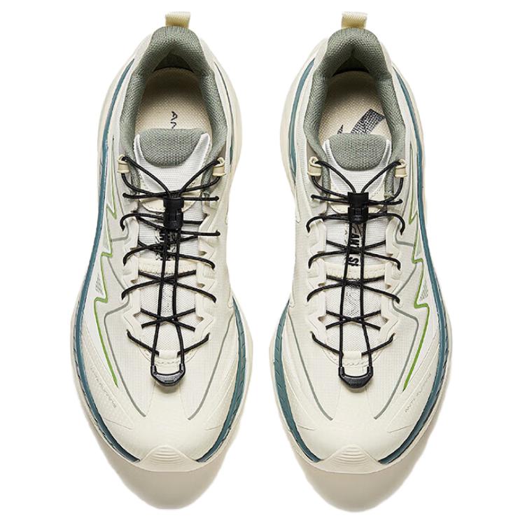Anta Explore Pro Comfortable Versatile Durable Non-Slip Low-Top Casual Running Shoes Men sneaker White Green 912525589-6