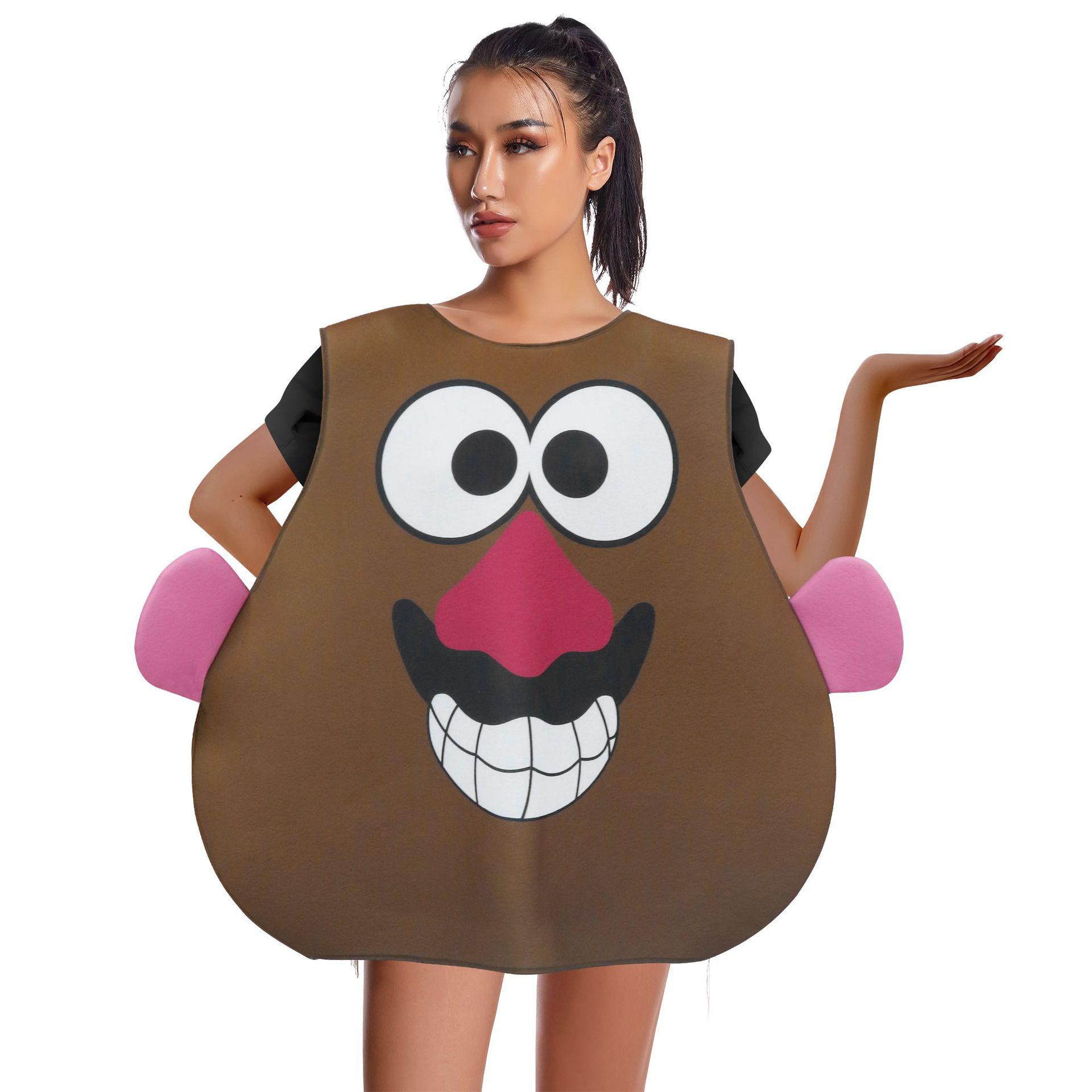 Creative Poop Costume with Sponge Print
