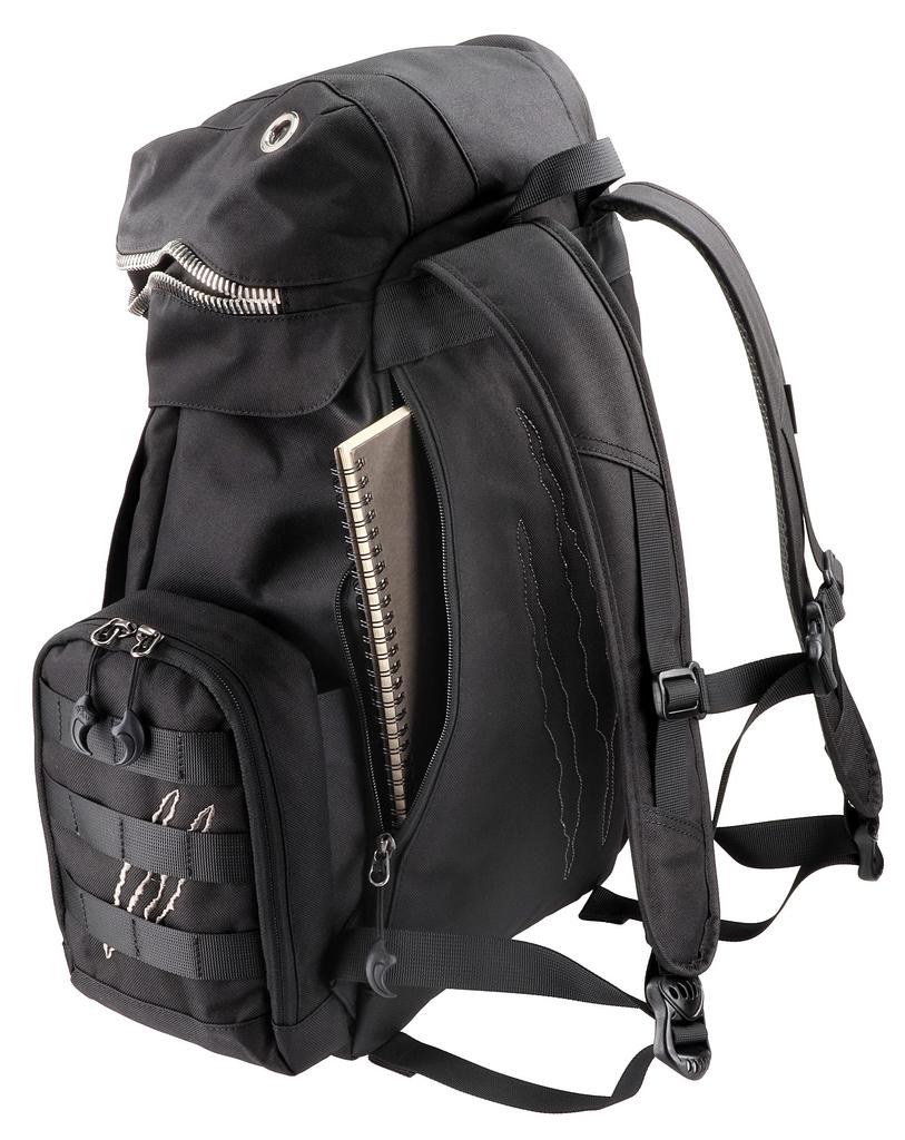 Morn Creations Tyrannosaurus Rucksack, Mittel, TR-102 (SCHWARZ)