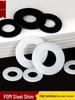 Steel Plastic High-Strength POM Insulating Washer, Flat Gasket, Sizes: M2, M4, M5, M6, M8, M10