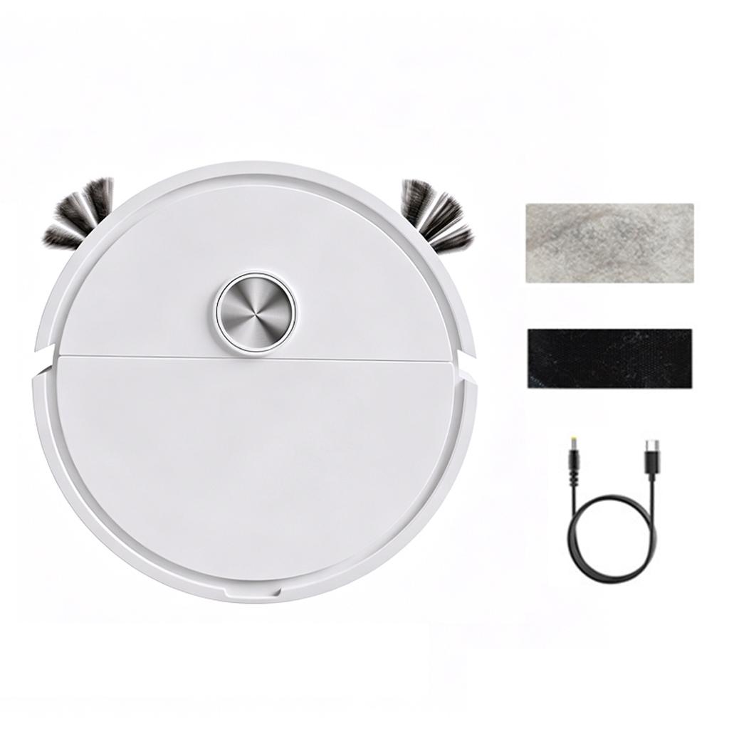 3 In 1 Intelligent Cleaning Robot Lightweight Mini Robots Vacuum Cleaner Compact Car Robot Vacuum for Pet Hair&Hard Floor&Carpet
