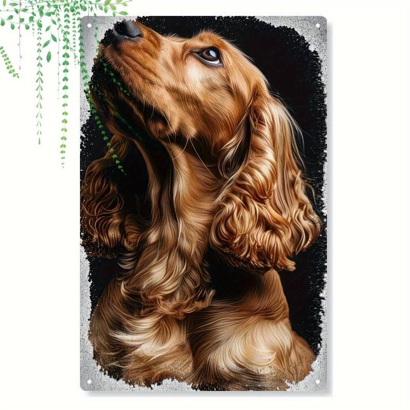 Retro Metal Paintings, Furniture, Living Room Decoration 20x30cm