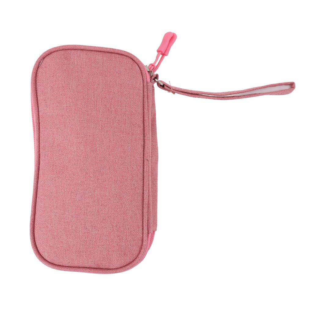 Nail Drill Kit Holder Bag Mesh Pockets Multi Layers Water Resistant Portable Nail Drill Organizer