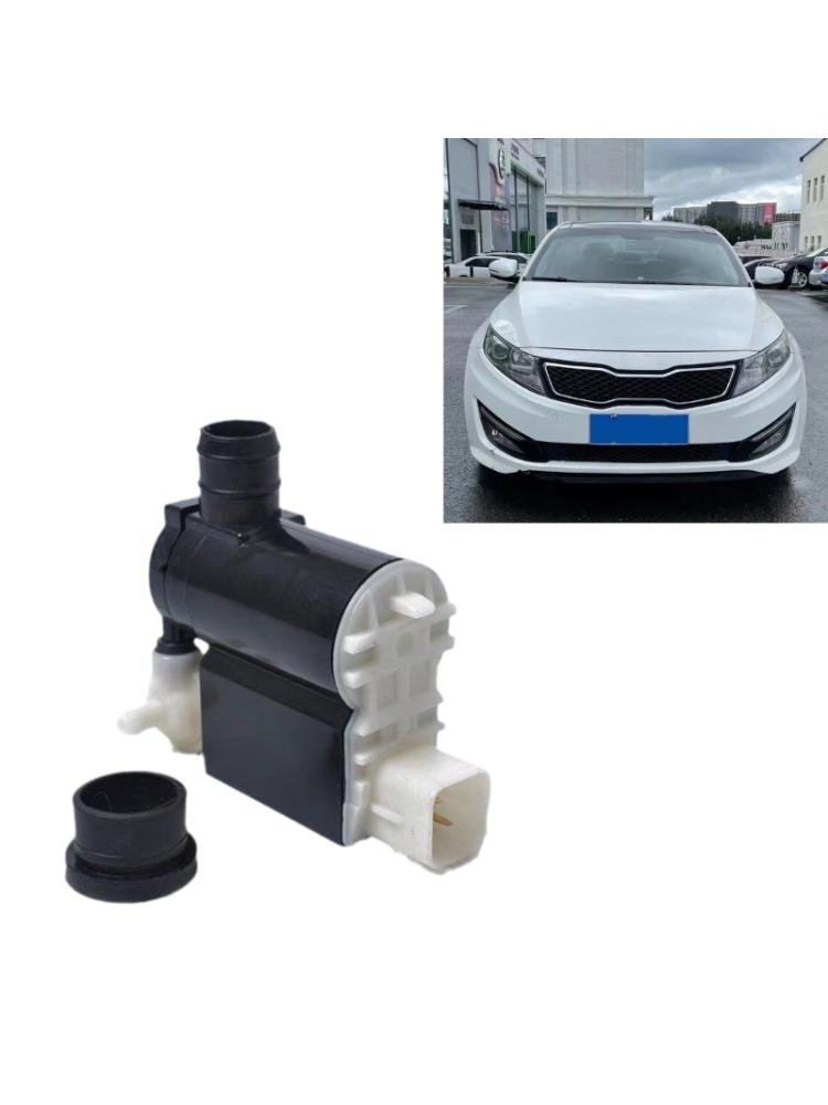 Durable Windshield Washer Pump Powerful Water Flows Durable ABS Powerful Washer Pump 985102C100 Replacement for Vehicles