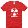 Nuclear Radiation Creative Life Printed T Shirt Unisex Short Sleeve O-Neck Cotton Unisex T-Shirt Cool Tee Shirt Homme Camisetas Hombre