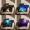 Halloween Holiday  Pillow Case Living Room Sofa Cushion Cover Suitable For Home Bedroom Decoration And Protector