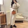 2026 Autumn Women's Cable Knit Sweater Dress - Long Sleeve, Tight Fit