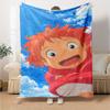 Ponyo Blanket Soft & Cozy Great for Picnics Office Sofa for All Occasions Warmthful Decor Ideal Gift For Birthday Valentine'S Day