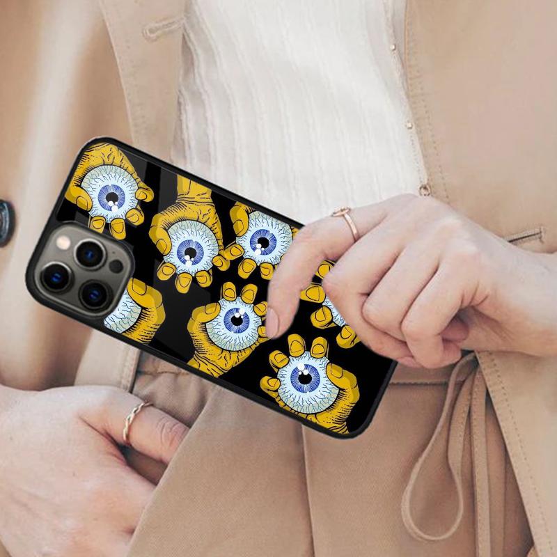 Hands with eyes Magnetic Phone Case For APPLE iPhone 17 Air 16 14 13 12 Pro Max 15 Plus Wireless Charge With MagSafe Cover