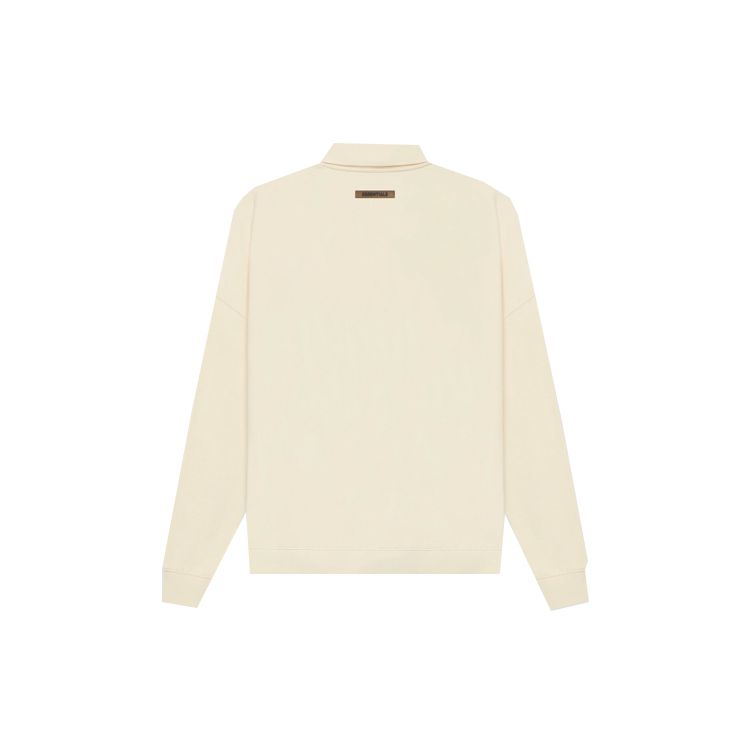 Fear of God Essentials Рубашки-поло из французской махровой ткани с длинными рукавами — фото 2