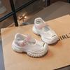 Children's Cool Summer Shoes New Summer Girls Shoes Bag Head Soft Sole Beach Shoes Fashion Girls Sports Sandals