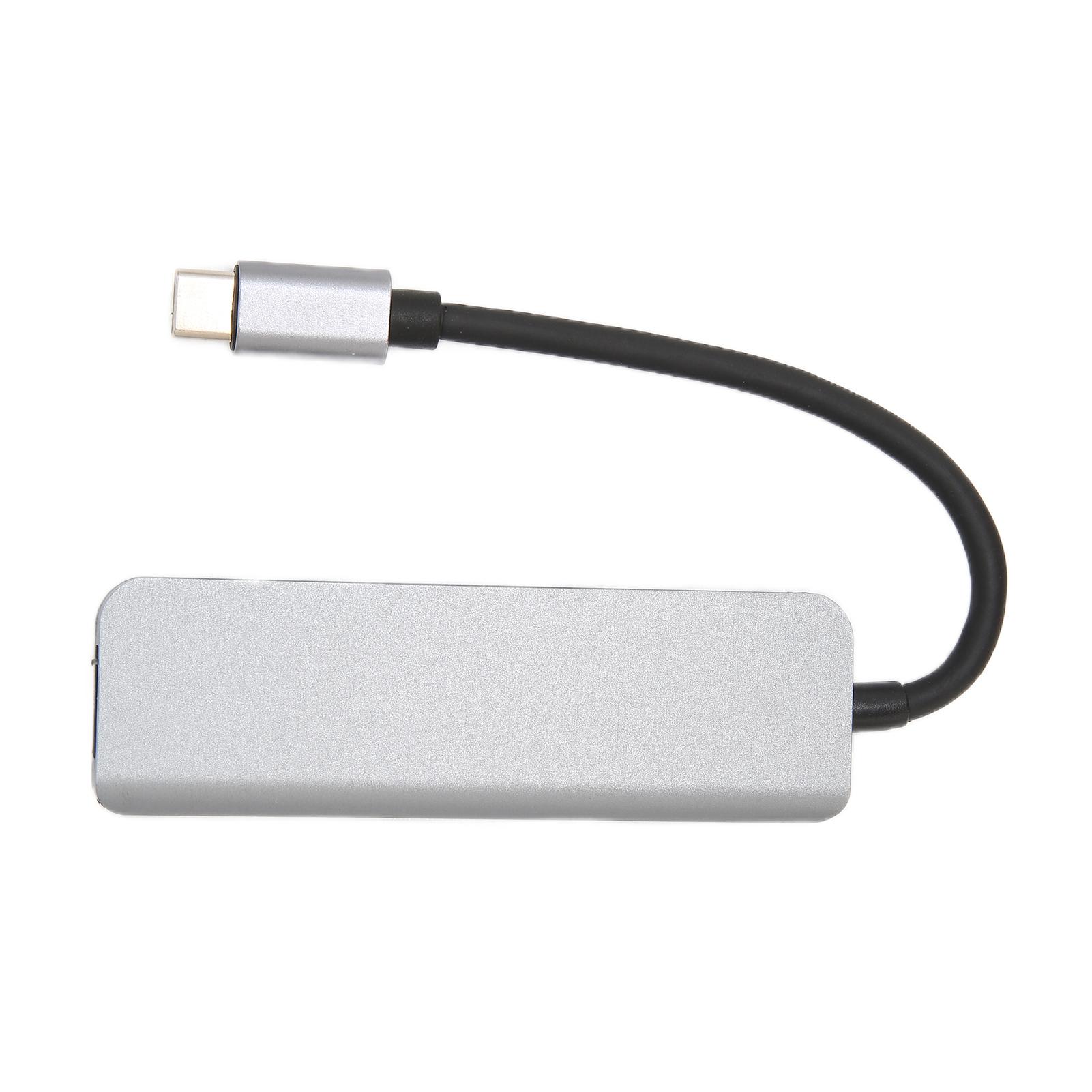 

Expansion Dock Multifunctional Mini Aluminum Alloy 4 IN 1 Multi Splitter Docking Station for Laptops