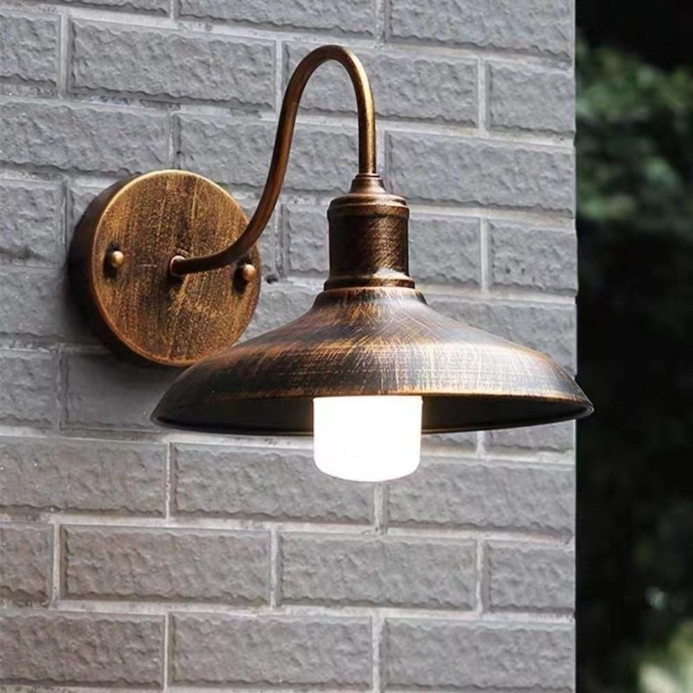 

Waterproof Wall Lamp Antique Yard Light Retro Wall Light Rustic Industrial коричневий