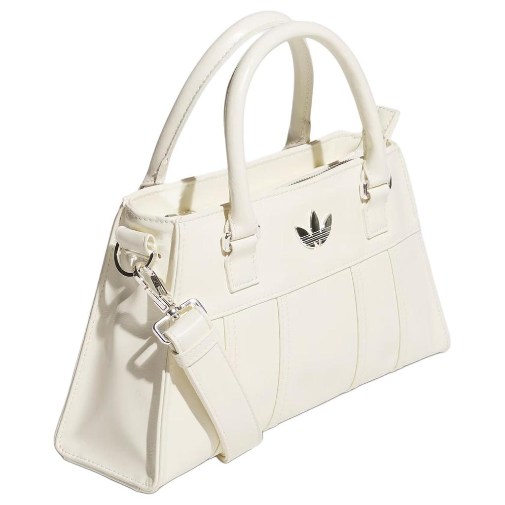 Neue Adidas Originals Polyurethan Sanduhr Tasche, Fischgräten-Tasche, Handtasche, Schultertasche, Umhängetasche Normal Damen Elfenbein JP0406
