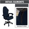 Elastic Gaming Chair Cover Solid Color Seat Protectors Computer Chair Cover  Home Decor