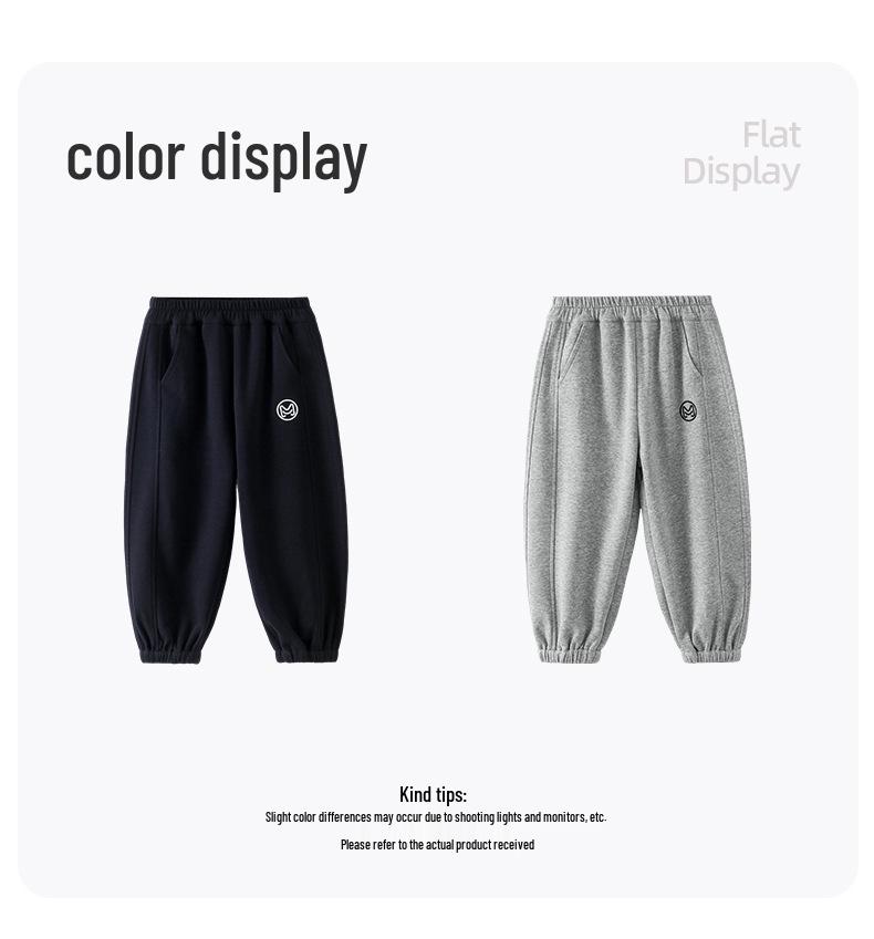 Sportiga träningsbyxor för pojkar 2025 Vår/Höst Casual långbyxor för barn