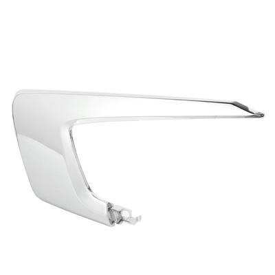 Guarnição de moldura superior do para-choque dianteiro ABS cromado substituição elegante para Mitsubishi Outlander Sport 2016