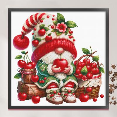 Dwarf Printed Cross Stitch Kit DIY 14CT Thread Art Needlework Home Wall Decor