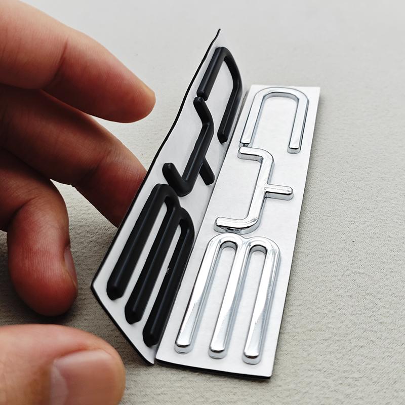 3D Metal Car Sticker Logo BYD Rear Trunk Badge Emblem Decals For BYD Atto 3 Dolphin Seal Han EV Tang EV Seagull Auto Accessories