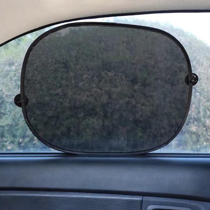 1Pair Car Sunshade Covers Universal Anti-Uv Windscreen Folding Visor Auto Side Window Sun Shade Protector Car Accessories