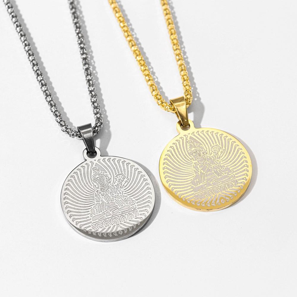 New Guanyin Pendant and Necklace National Statement Men's Pendant Jewelry