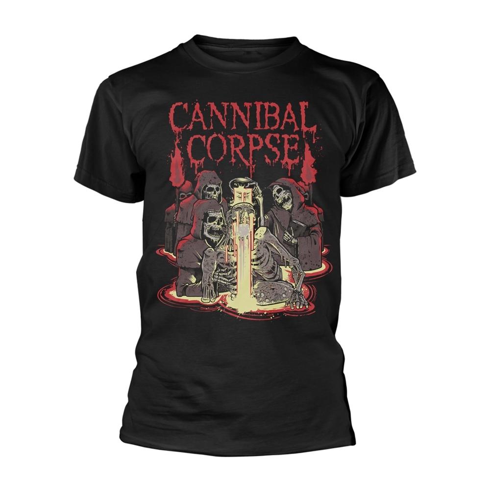 Cannibal Corpse Unisex Adult Acid Blood Skeleton T-Shirt
