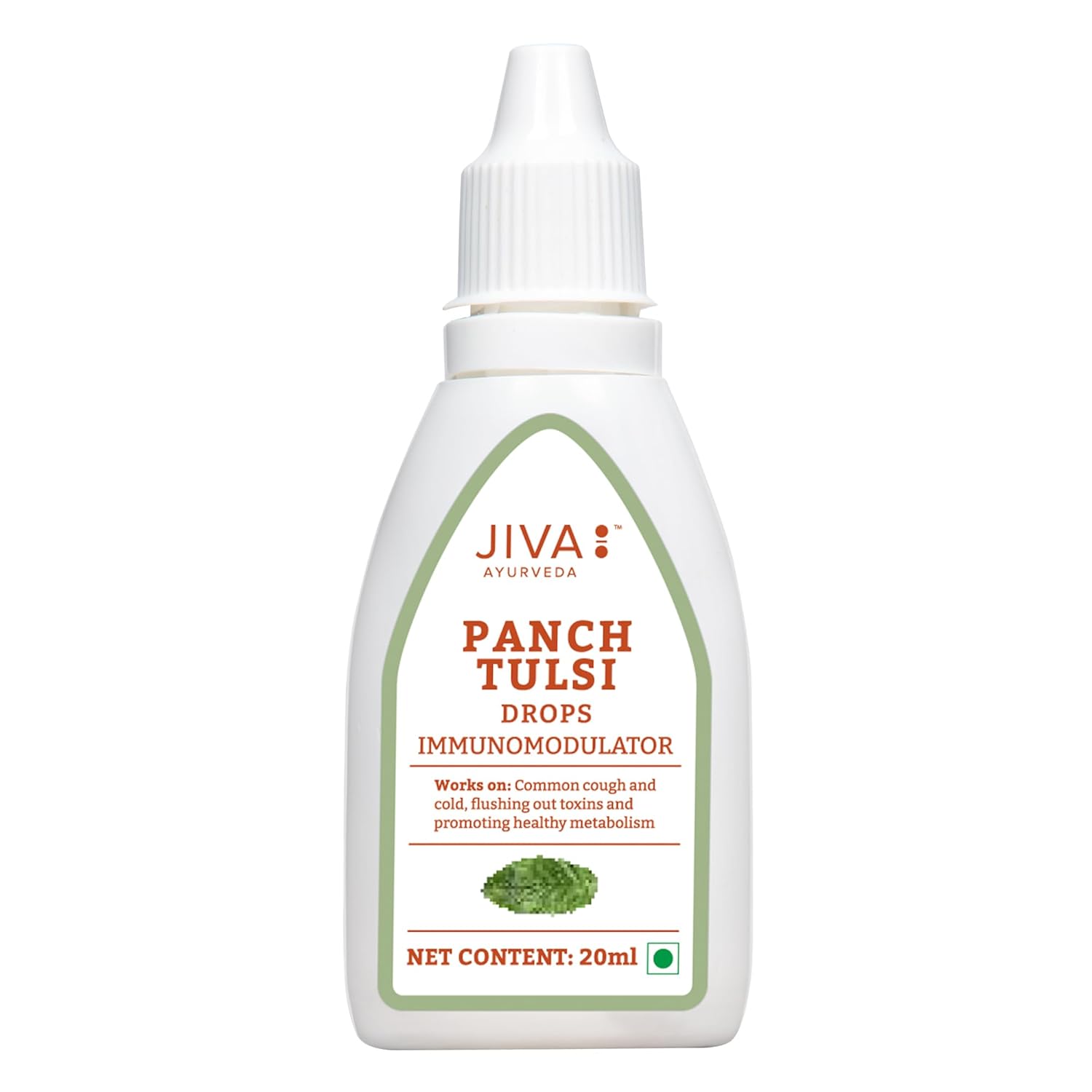 

Jiva Tulsi Drops 20 ml Pack of 1 | Ayurvedic Immunity Booster for Healthy Metabolism & Detox