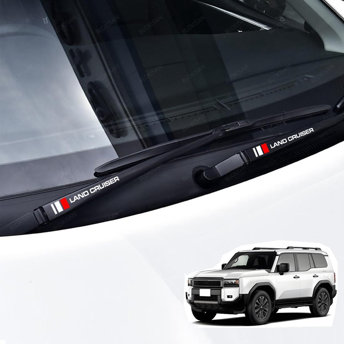 Wiper Sticker Decal Suitable for Land Cruiser 250 Series, Land