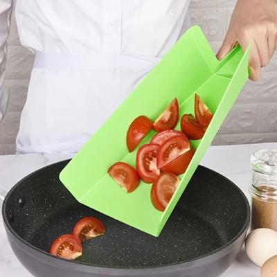 Anti-Yan Kayma Kesme Tahtası Mutfak Katlanır Doğrama Blokları Plastik Doğrama Tahtası Sebze Et Kesme Tahtası Mutfak Aletleri