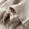 2026 Spring/Summer Hooded Windbreaker with Batwing Sleeves - Raw Cotton Linen Sun Cover-Up