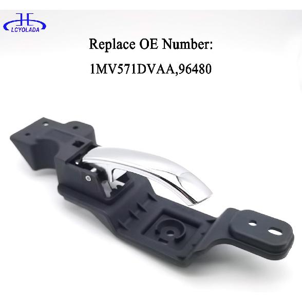 Front Left Drive Side Interior Door Handle For 2008-2014 Dodge Challenger, Replaces 1MV571DVAA,96480