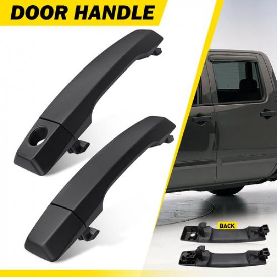 2X Car Exterior Door Handle Front Lef Right for 2011 12 13-2015 Nissan Titan EK