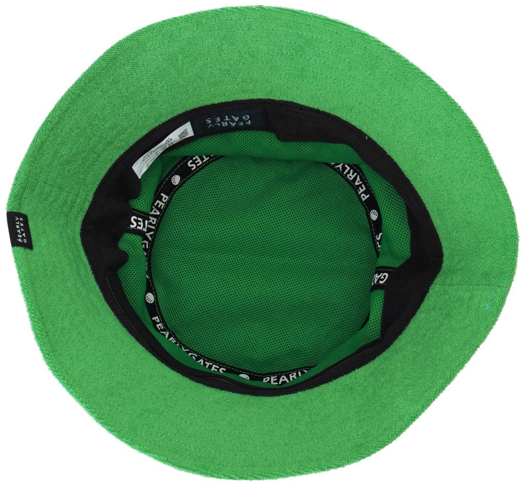 [PEARLY GATES] Unisex Bucket Hat (Pile Fabric)  Golf Hat  053-4187507 140Green FR
