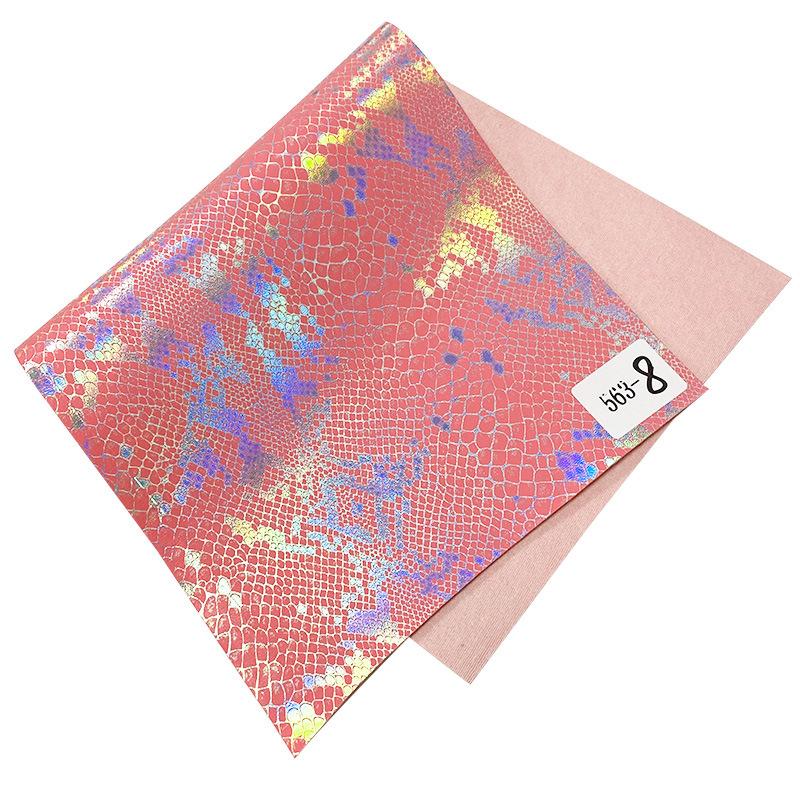 Fashion FHC 20CM, Holographischer Schlangenmusterdruck, Damen Stiefeletten, Plateauschuhe für Pole Dance, Kurze Stiefel / Stiefeletten mit hohen Absätzen, Angepasst