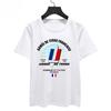 French Army (Armée De Terre Française) "Honneur Et Patrie" Military Graphic Print Oversized Tactical Streetwear T-Shirt Top