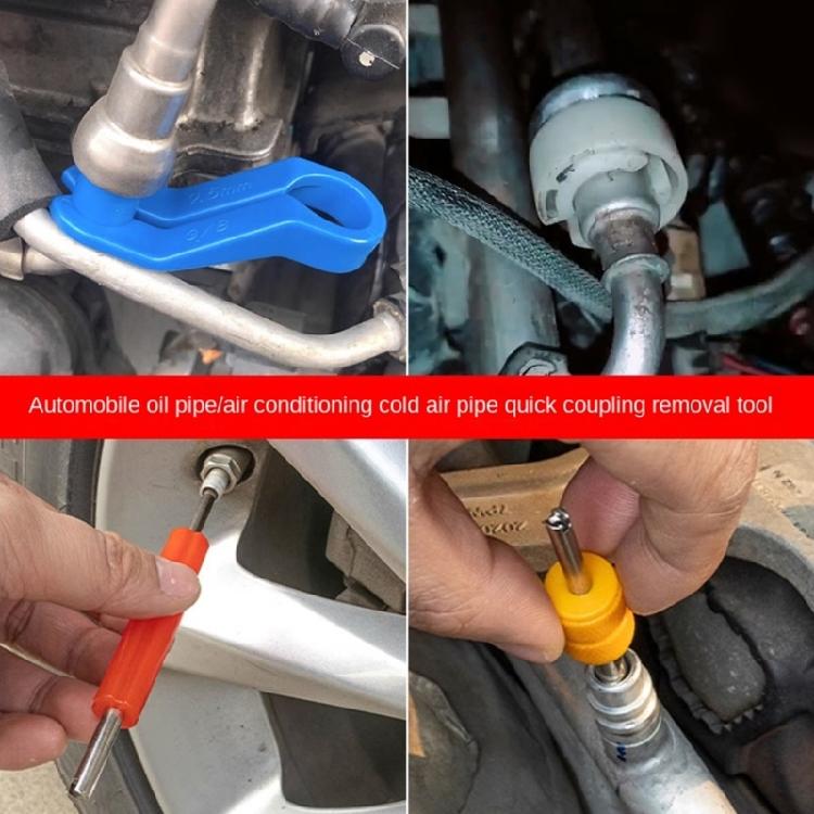 16Pcs Quick Disconnect Remover Tool Oil Line Removal Tool Auto Air Conditioner Hose Repair Tool Release Tool