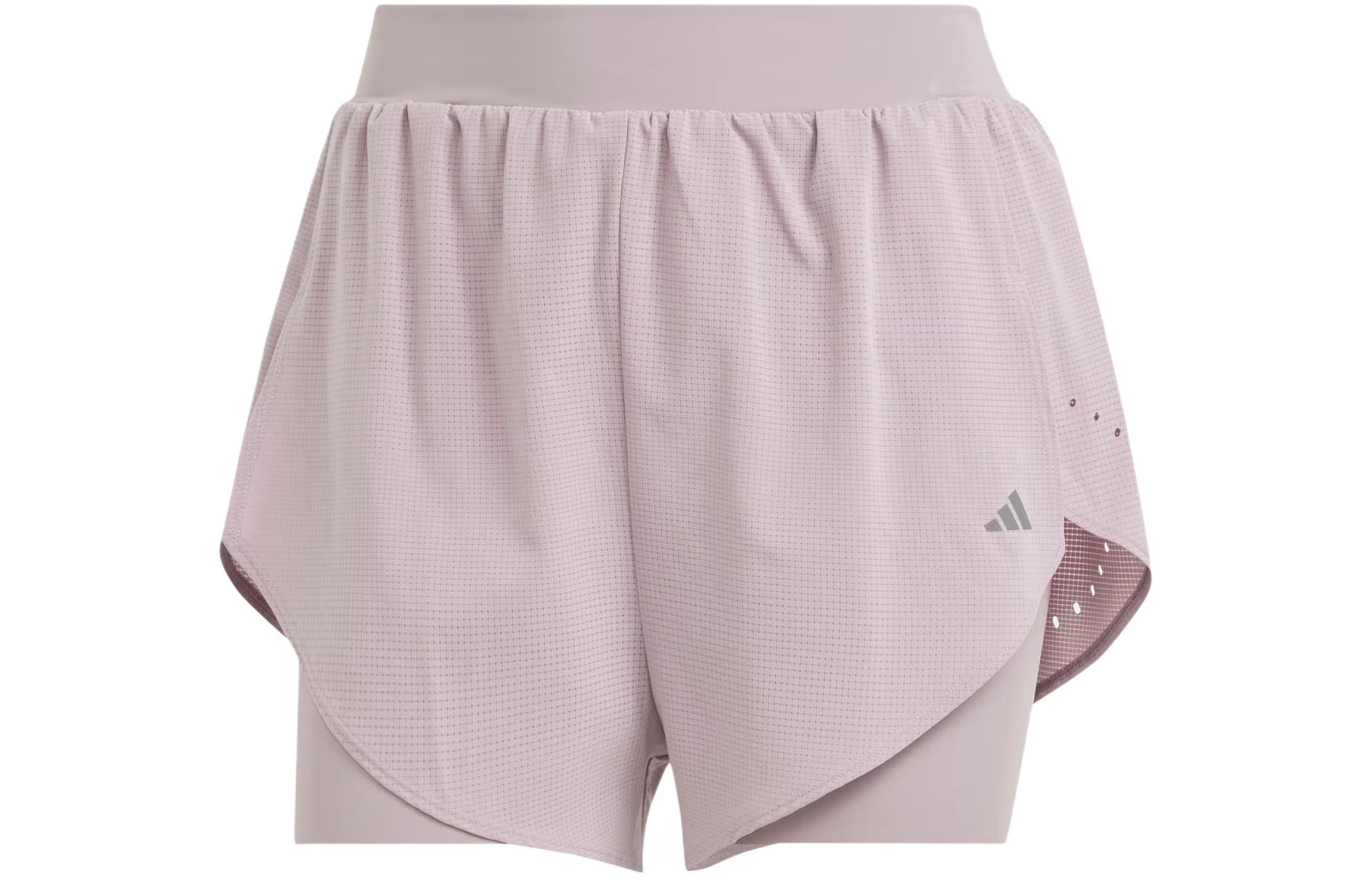 

Adidas Designed For Training Heat.Rdy Hiit 2 in 1 Shorts Sports Shorts Women s Light Purple IU1140 XL