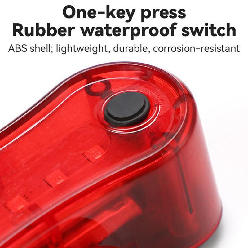 Bike Rear Light Waterproof Ultra Bright LED Back Rear Lights 3 Modes USB Rechargeable Taillight Bike Accessories Safety