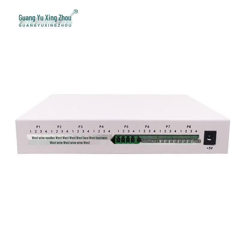 8-Channel Switch Signal to Fiber Optic Converter
