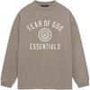 Essentials Jersey Long-Sleeve Tee Heather Grey Men Tops 125HO244201F