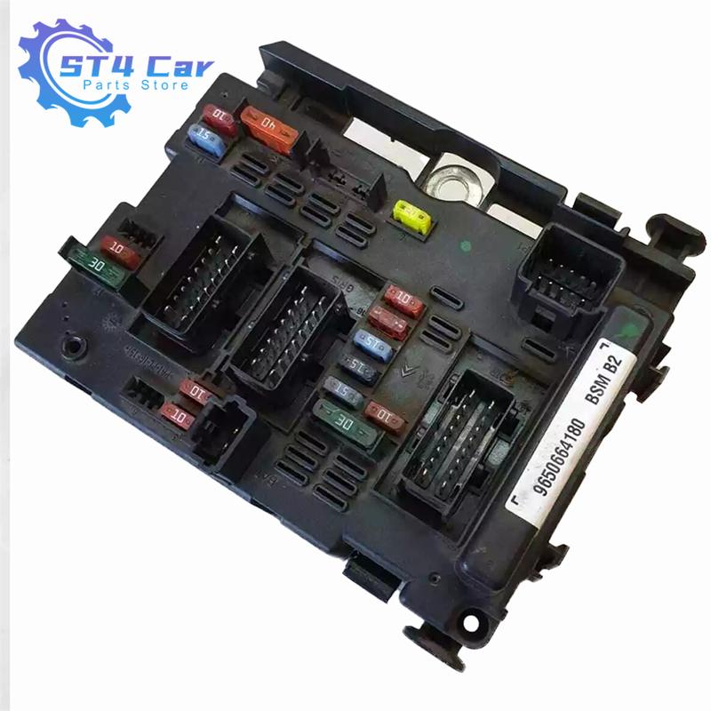 Car 9650664180 BSM B2 Fuse Box Assembly For Peugeot 307 406 807 206 Citroen C3 C5 C8 Xsara 1999-2012 9657608880 6500Y1