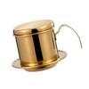  Quick Assembly Stainless Steel Filter Coffee Maker Dishwasher Safe Professional Vietnamese Coffee Dripper