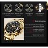 OLEVS New Business and Leisure Watch Multifunction Chronograph with Calendar Quartz Watch Waterproof Luminous Men's Watch