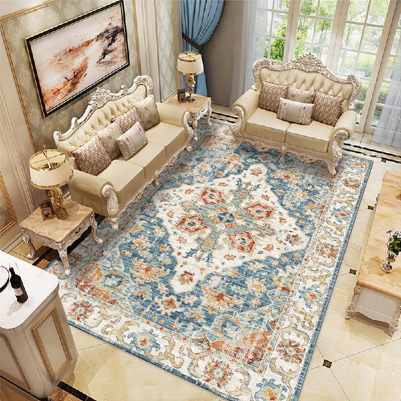 Nordic Ethnic Style Carpet Wholesale Bedroom Sofa Tea Table Tatami Bohemian Home Living Room Carpet Floor Mat