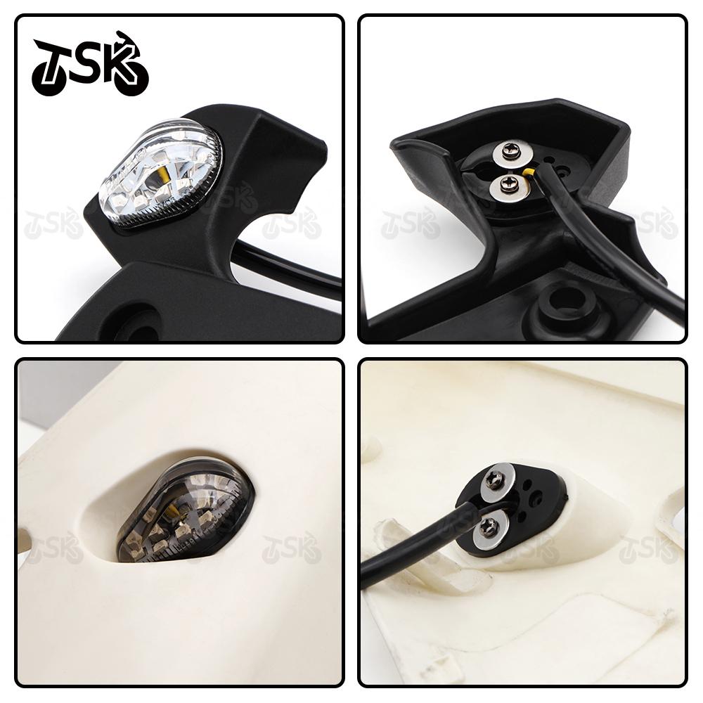 LED Turn Signal Light For YAMAHA YZF R1 S M R6 R25 R3 R15 R125 YBR125 250 Motorcycle Accessories Indicator Lamp Universal