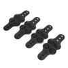 4pcs Steering Wheel Cover Massager Steering Wheel Center Marker Massage Grip Anti Slip Silicone Car Interior