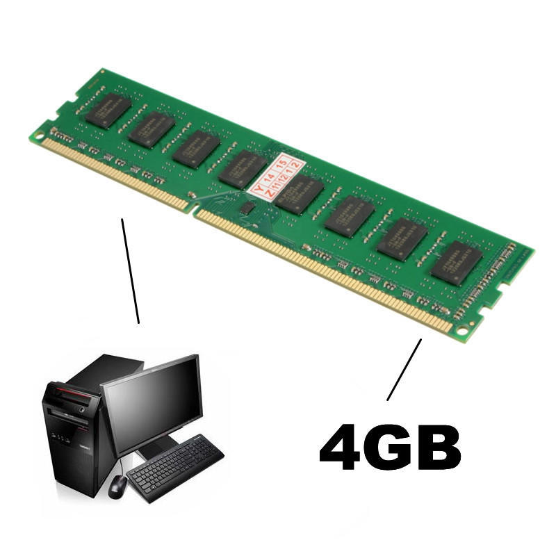 Buy Pc Memory Ram 4GB DDR3 Pc312800 1600mhz Desktop Pc DIMM Memory RAM