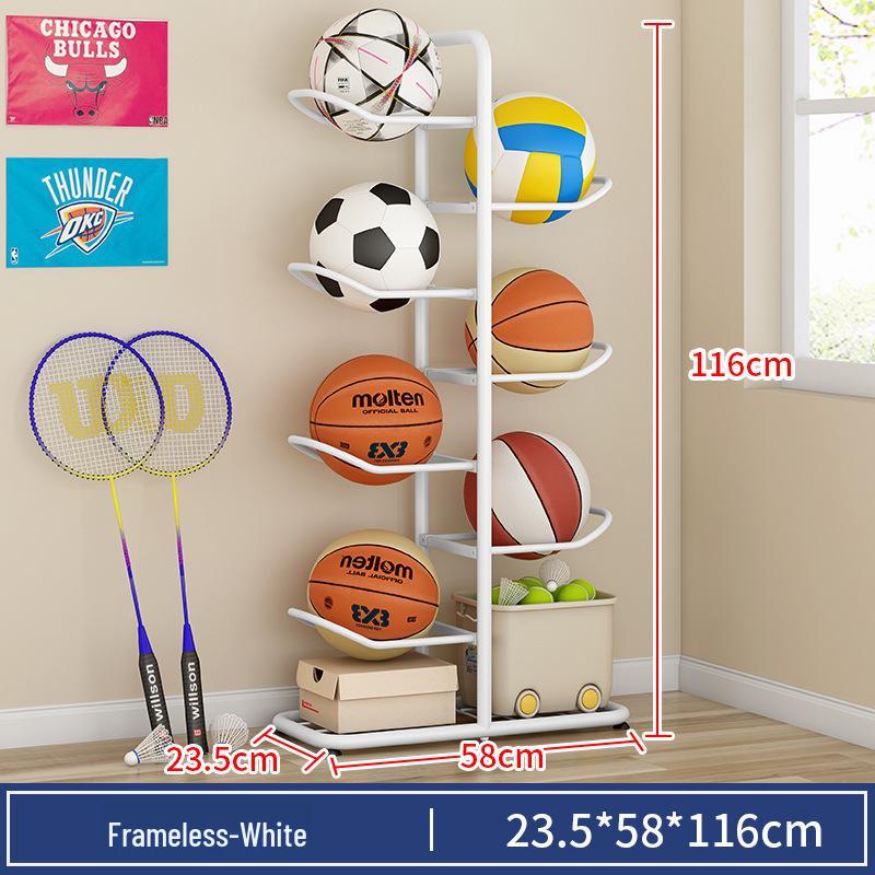 Aufbewahrungsregal für Volleyball und Basketball für Kinder