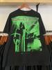 Rara Maglietta Unisex a Maniche Corte Nera Children of Bodom Versione Inghilterra KH9354