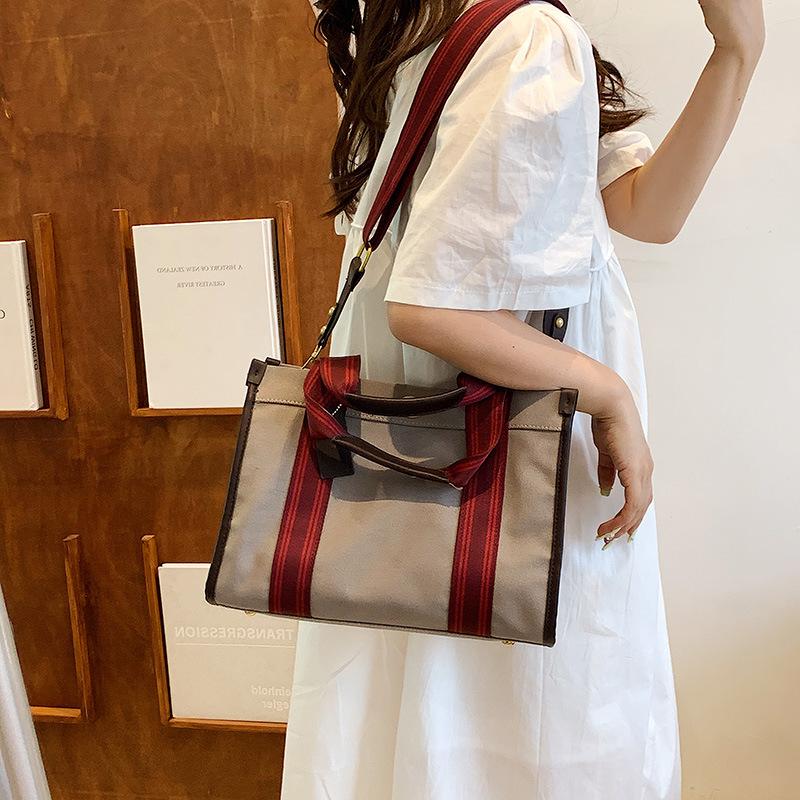 Tote bag women's 2025 new large-capacity backpack autumn and winter versatile shoulder messenger bag premium backpack